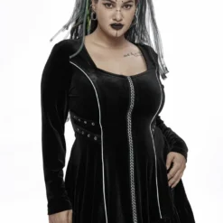 New Arrivals Punk Rave Isabelle Velvet Dress