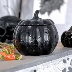 Homeware Killstar Jack O'Lantern Bowl With Lid