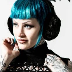 Accessories Killstar Just Wing It Earmuffs