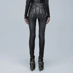 Punk Rave Inclementia Leggings Black / Gray