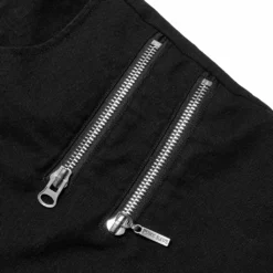 Punk Rave Jett Black Trousers Ladies