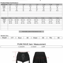 Punk Rave Semyazza Shorts