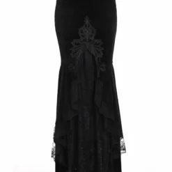 Dark In Love Cordelia Velvet Skirt Ladies