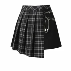 Dark In Love Leah Tartan Mini Skirt