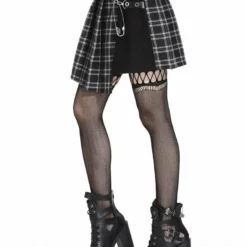 Dark In Love Leah Tartan Mini Skirt