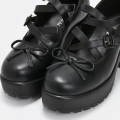 Koi Footwear Koi Margot Black Ballet Mary Janes