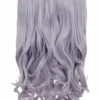 Gothic Attitude Lavender Grey Curly 20" Weft Hair Extensions New Arrivals