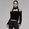 Ladies Punk Rave Sirius Slash Sweater