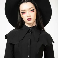 Killstar Magda Winged Shirt Ladies