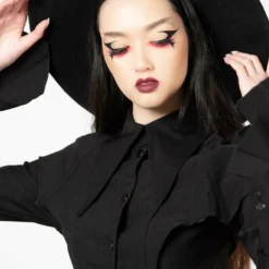 Killstar Magda Winged Shirt Ladies