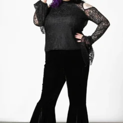 Ladies Killstar Marisol Bell Bottoms