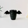 Weird & Wonderful Ceramics Matte Black Bat Wing Mug New Arrivals