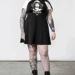 Killstar Medusa Raglan Dress Ladies