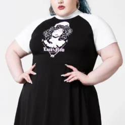 Killstar Medusa Raglan Dress Ladies