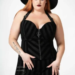 Ladies Killstar Merciless Halter Top