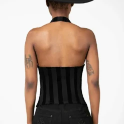 Ladies Killstar Merciless Halter Top