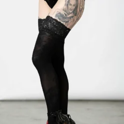 Killstar Mercy Lace Panty Black - Plus Size Gothic Underwear for Women 18 Plus Sizes Killstar Mercy Lace Panty Black