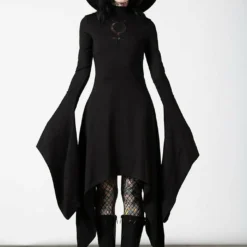 Killstar Mistress Mercury Long Sleeve Dress