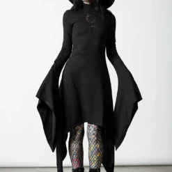 Killstar Mistress Mercury Long Sleeve Dress