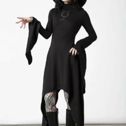 Killstar Mistress Mercury Long Sleeve Dress