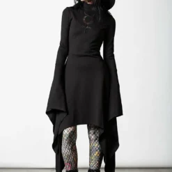 Killstar Mistress Mercury Long Sleeve Dress