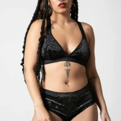 Plus Sizes Killstar Moody Panty