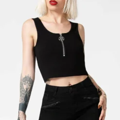 New Arrivals Killstar Mortem Rib Top