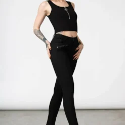 New Arrivals Killstar Mortem Rib Top