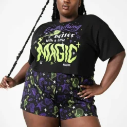 New Arrivals Killstar Magic Chill Crop Top