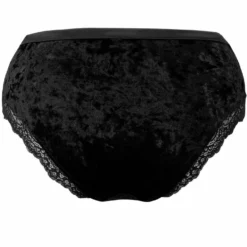 Killstar Mercy Lace Panty Black - Plus Size Gothic Underwear for Women 27 Plus Sizes Killstar Mercy Lace Panty Black