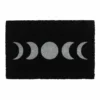 Gothic Moon Phase Doormat - Unique Homeware Gift for Gothic Lovers 1 Homeware Gothic Gifts Moon Phase Doormat