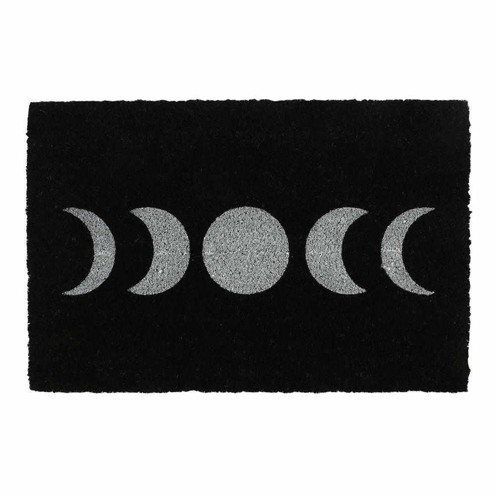 Gothic Moon Phase Doormat - Unique Homeware Gift for Gothic Lovers 3 Homeware Gothic Gifts Moon Phase Doormat
