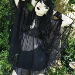 Necessary Evil Cybele Bat Wing Dress