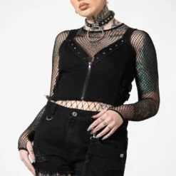 Killstar Mysteries Zip Top New Arrivals