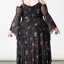 Killstar Mystic Meadows Mesh Maxi Dress