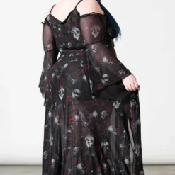 Killstar Mystic Meadows Mesh Maxi Dress