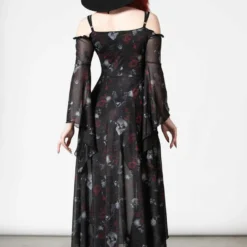 Killstar Mystic Meadows Mesh Maxi Dress