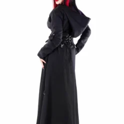 Necessary Evil Purple Lined Selene Coat