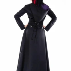 Necessary Evil Purple Lined Selene Coat