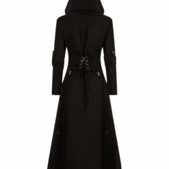 Necessary Evil Purple Lined Selene Coat