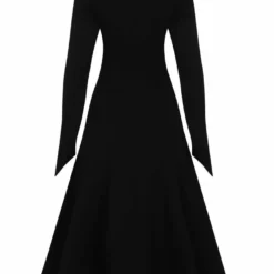 Ladies Necessary Evil Minerva High Low Gothic Dress