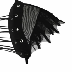 Ladies Necessary Evil Camazotz Bat Wing Effect Lace Up Bolero Top