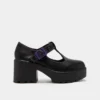 Koi Footwear Ladies Koi Tozo Purple Stitch Mary Janes