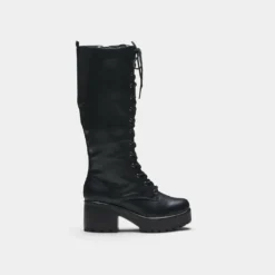 Koi Footwear Koi Sektor Chunky High Boots Ladies