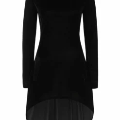 Ladies Necessary Evil Hekate Velvet Hoodie With Pockets