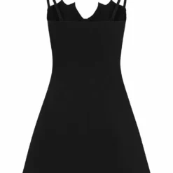 Necessary Evil Hella Mini Skater Dress Ladies