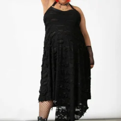 Killstar Nightwire Halter Dress Ladies