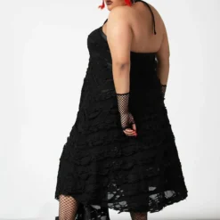 Killstar Nightwire Halter Dress Ladies