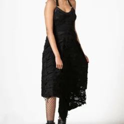 Killstar Nightwire Halter Dress Ladies