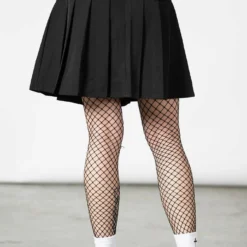 Ladies Killstar No Lip Pleated Skirt